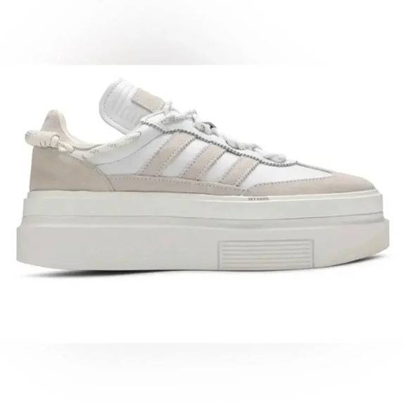 NWT Adidas x Ivy Park super sleek 72  “icy 2”cream unisex platform sneakers 11.5 - Picture 1 of 10
